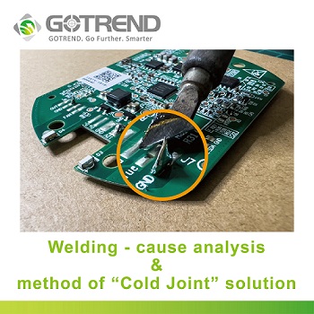 Welding - cause analysis and method of Solder Icicle solution